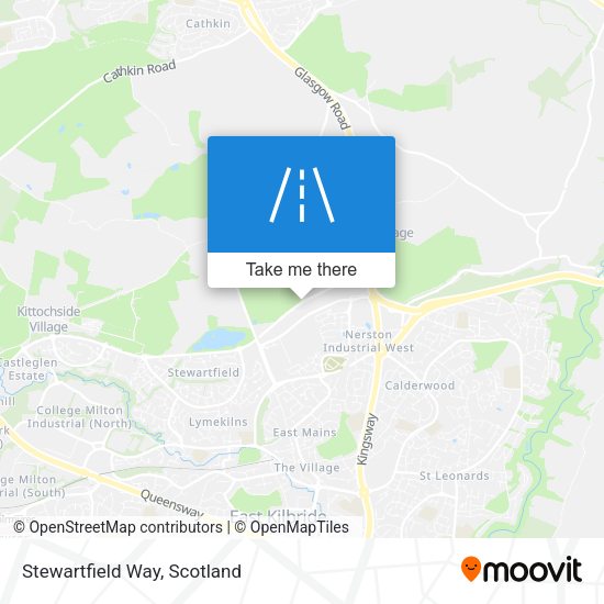 Stewartfield Way map
