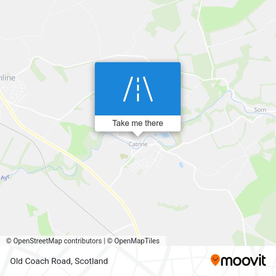 Old Coach Road map