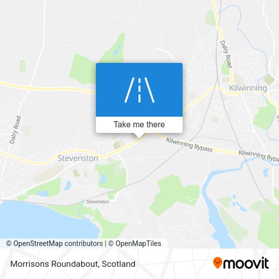 Morrisons Roundabout map