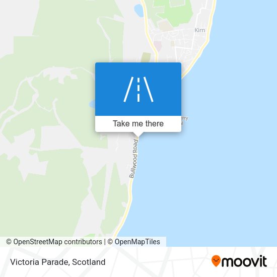 Victoria Parade map