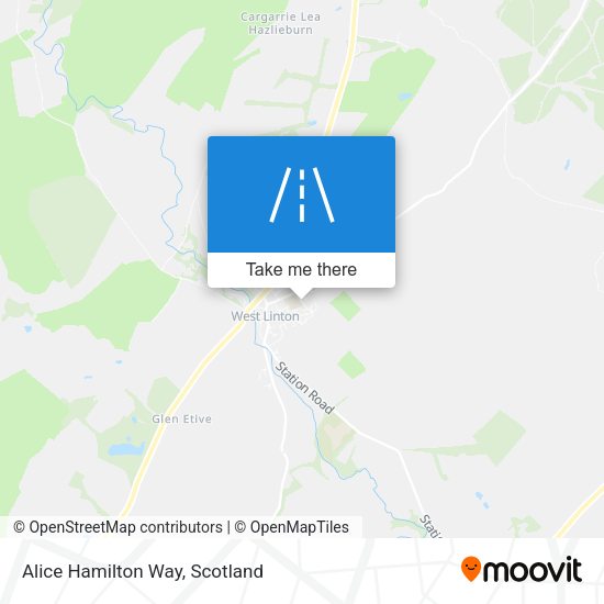 Alice Hamilton Way map