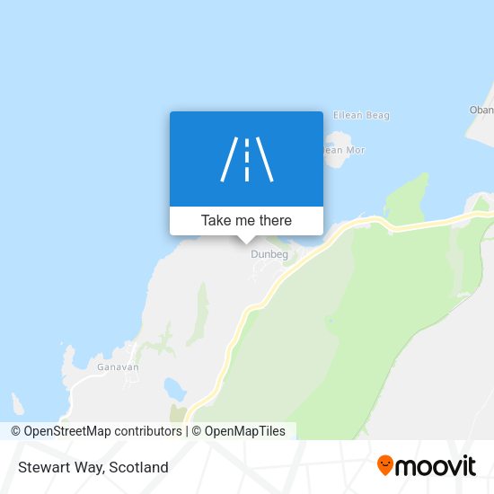 Stewart Way map