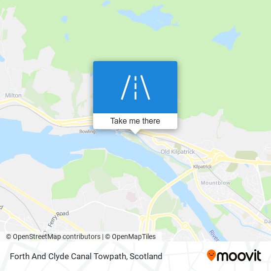 Forth And Clyde Canal Towpath map