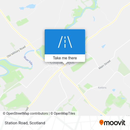 Station Road map