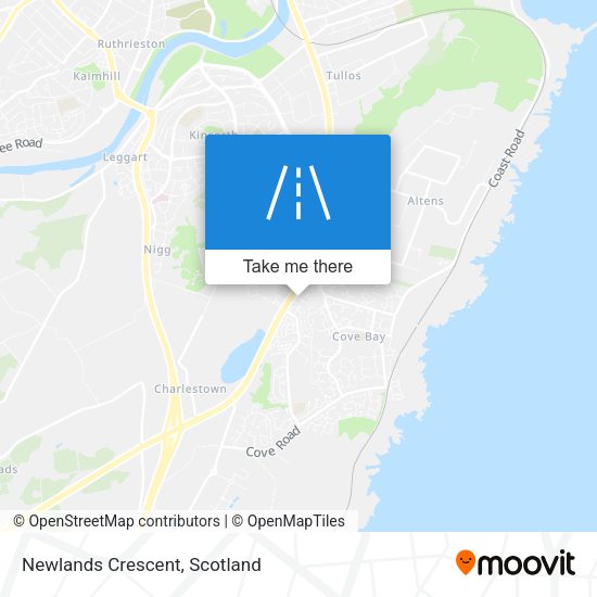 Newlands Crescent map