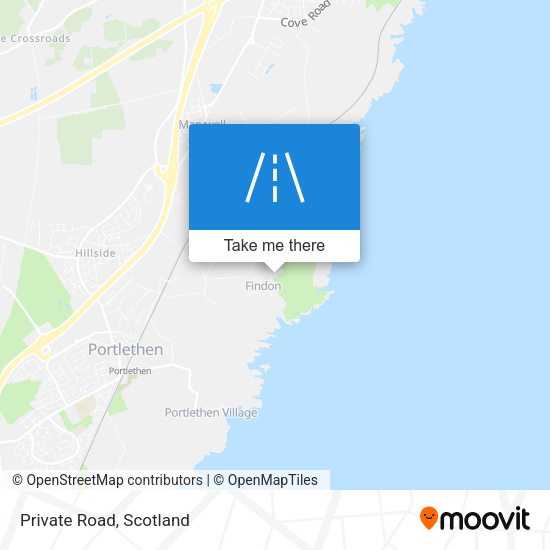 Private Road map