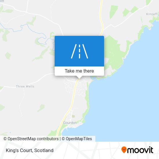 King's Court map