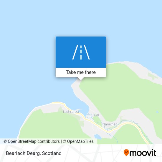 Bearlach Dearg map