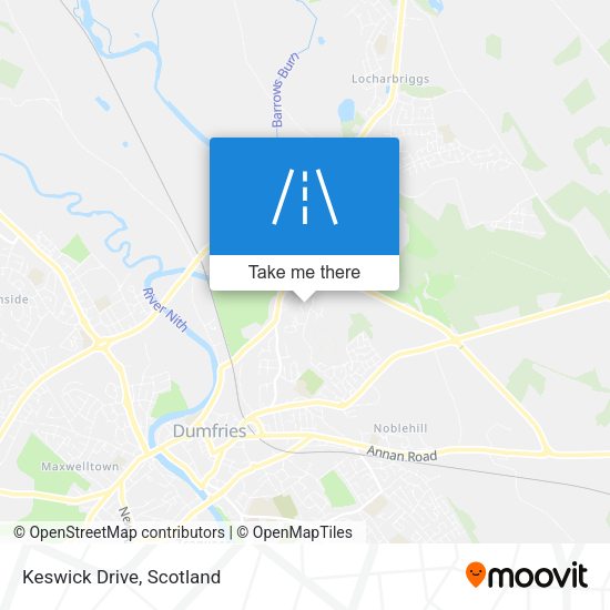 Keswick Drive map