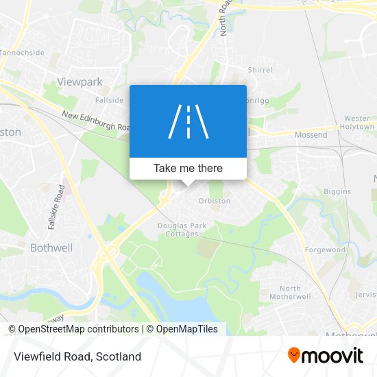 Viewfield Road map