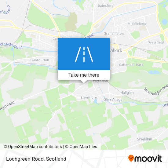 Lochgreen Road map
