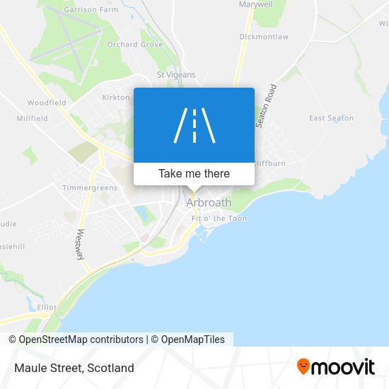 Maule Street map