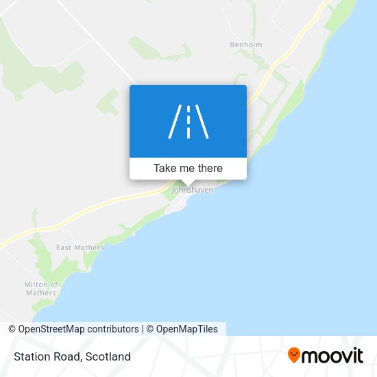 Station Road map