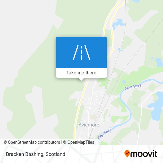 Bracken Bashing map