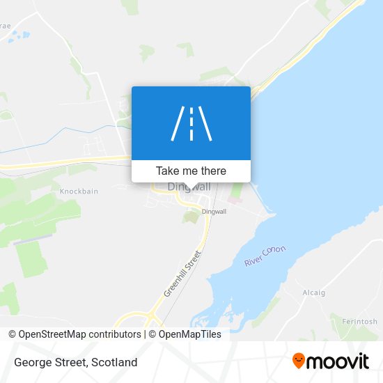 George Street map