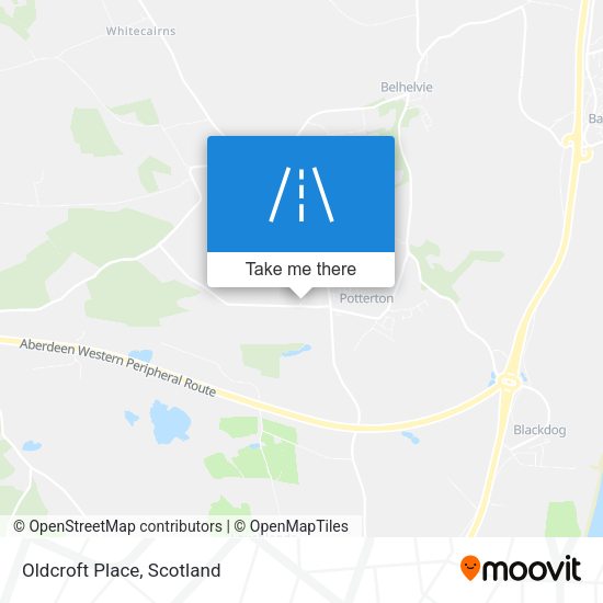Oldcroft Place map