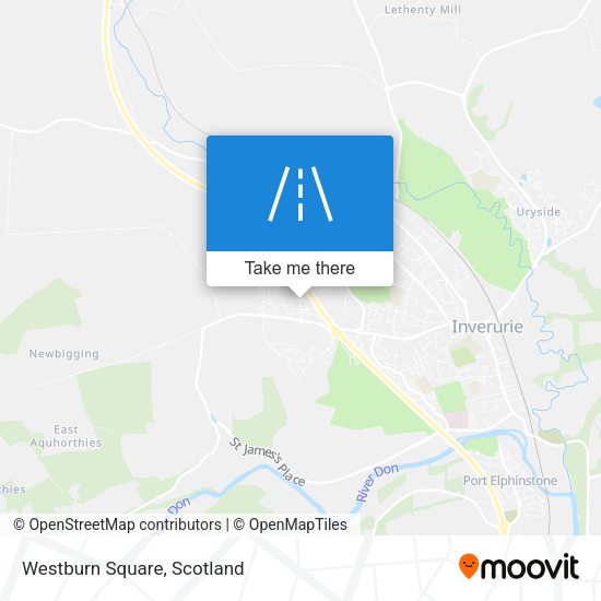 Westburn Square map