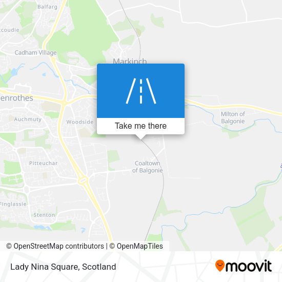 Lady Nina Square map