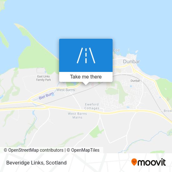 Beveridge Links map