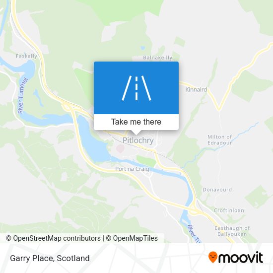 Garry Place map