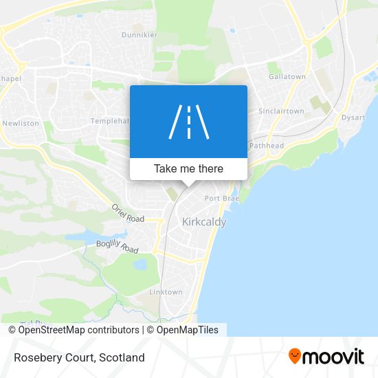 Rosebery Court map