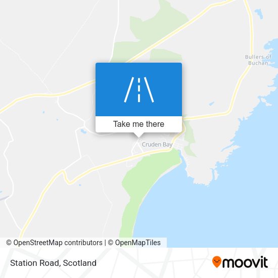 Station Road map