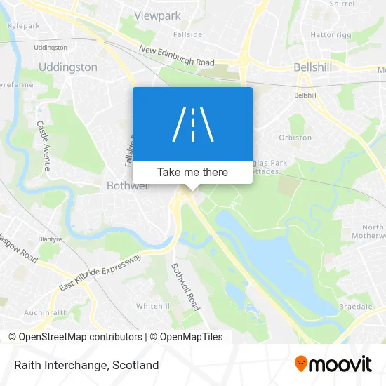 Raith Interchange map