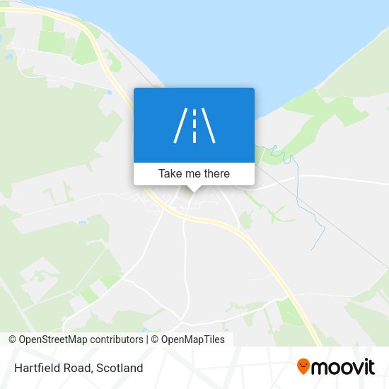 Hartfield Road map