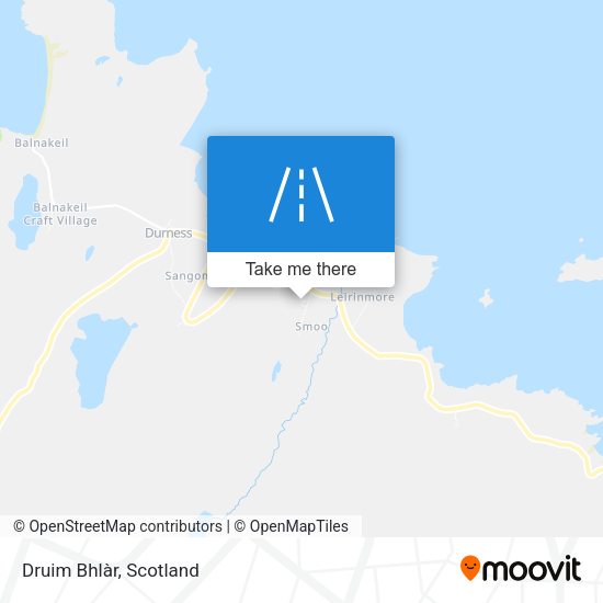 Druim Bhlàr map