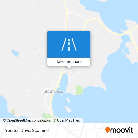 Yorsten Drive map