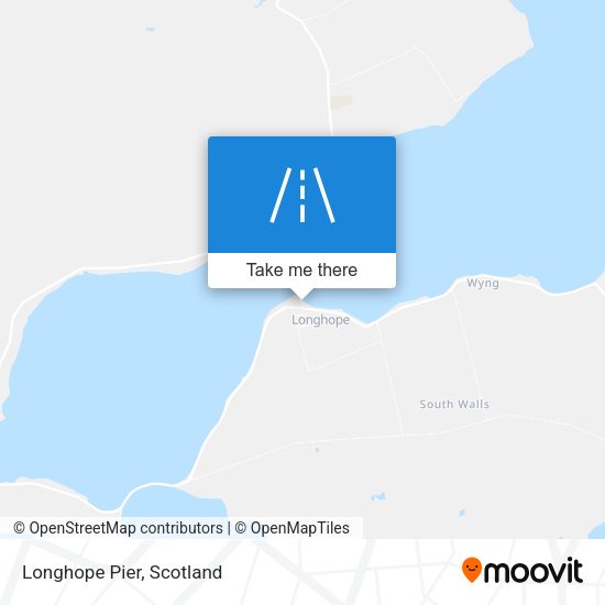 Longhope Pier map