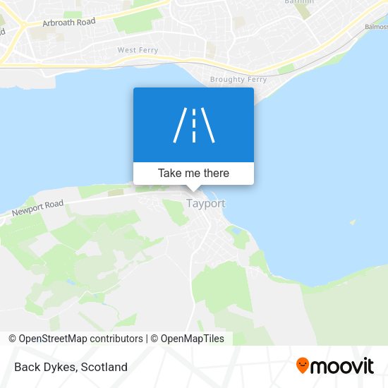 Back Dykes map
