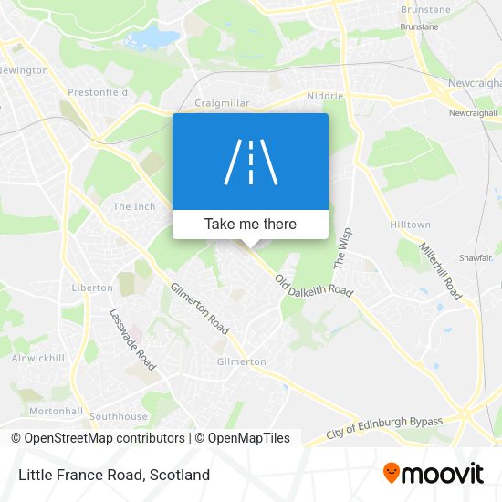 Little France Road map