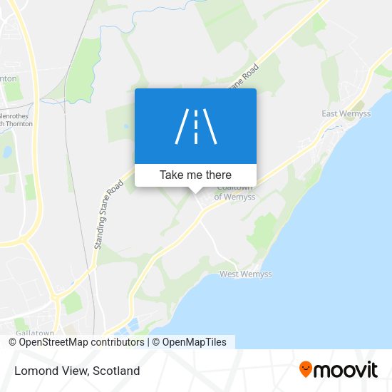 Lomond View map
