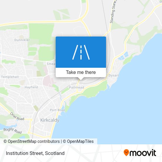 Institution Street map