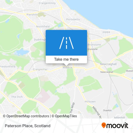 Paterson Place map