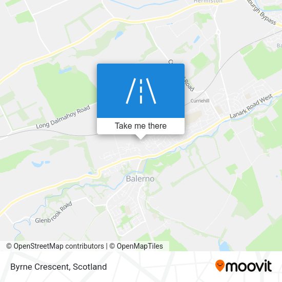 Byrne Crescent map