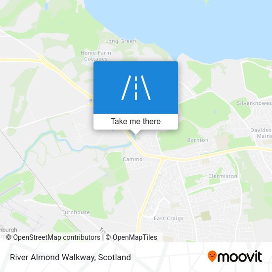 River Almond Walkway map