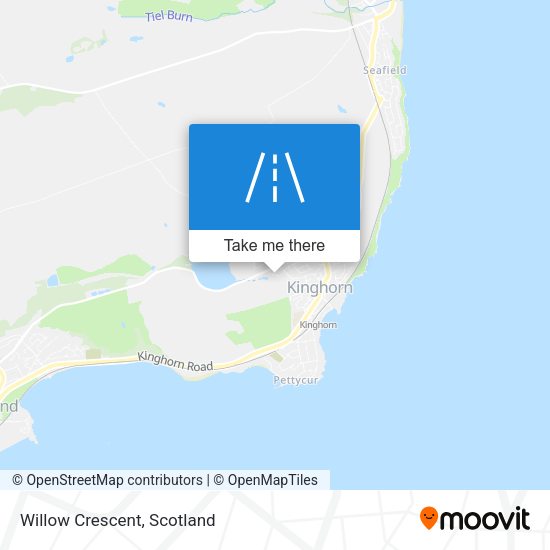 Willow Crescent map