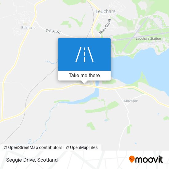 Seggie Drive map