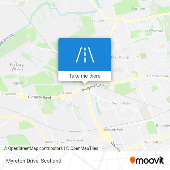 Myreton Drive map