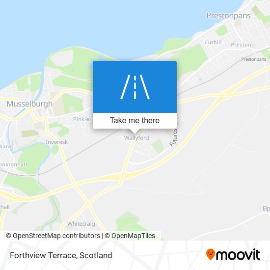 Forthview Terrace map