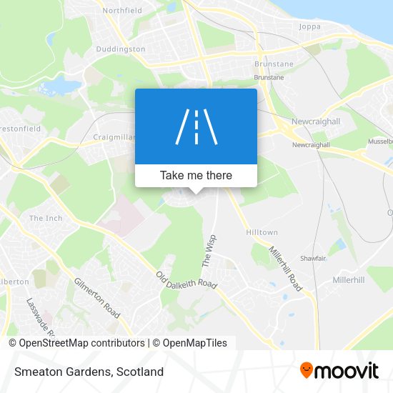 Smeaton Gardens map