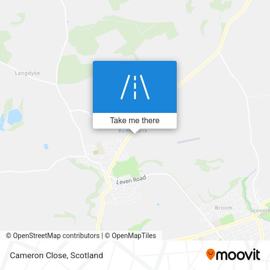 Cameron Close map