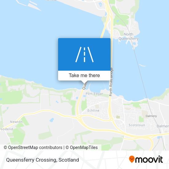 Queensferry Crossing map