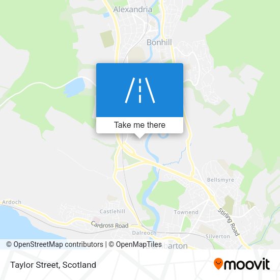 Taylor Street map
