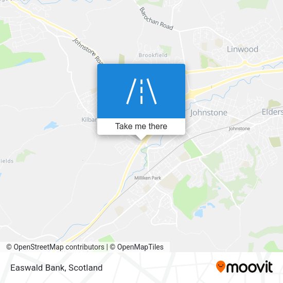 Easwald Bank map