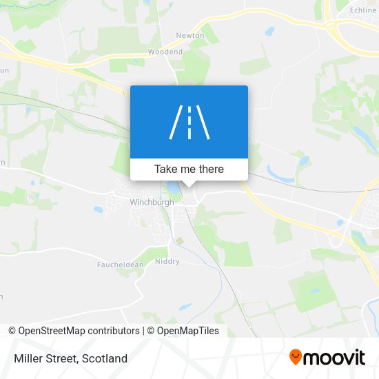 Miller Street map