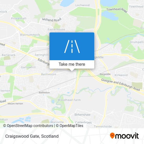Craigswood Gate map