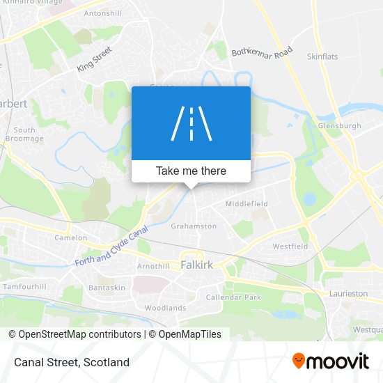 Canal Street map